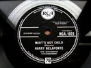 X020/HARRY BELAFONTE-Mary´s Boy Child-Eden was just like this-OHRWURM-Schellack