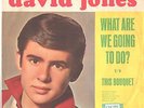 DAVID JONES-(MONKEES)--PICTURE SLEEVE + 45--(THIS BOUQUET)--PS--PIC--SLV