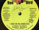 Signed Demo - Sidney Barnes - I Hurt On The Other Side/You'll Always Be In Style