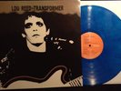 LOU REED-TRANSFORMER LP blue vinyl