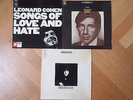 3 LPS Leonard Cohen - Songs Of Love And Hate, Songs Of, Songs From A Room