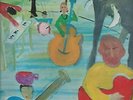record LP 33 - BIG PINK BAND (BAND / DYLAN ) MUSIC FROM THE BIG PINK - USA  SKAO