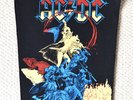 ACDC VINTAGE BACK PATCH, VERY RARE FRANK FRAZETTA ARTWORK.   don't miss out