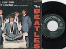 BEATLES 7' PS All My Loving ITALY DARK GREEN LABEL QMSP 16364 very rare EARLY 45