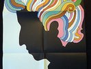 ORIGINAL 1967 BOB DYLAN ORIGINAL MILTON GLASER Greatest Hits LP Poster VTG VHTF