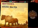 TAS: COLUMBIA 6 EYE: BRUNO WALTER: BEETHOVEN: SYMPHONY #6 STRONG NM PLAY GRADED