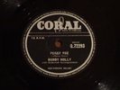 BUDDY HOLLY   PEGGY SUE b/w EVERYDAY   CORAL 78 RPM VG+