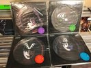 KISS X 4 VINYL LP PIC DISC COMPLETE SET