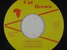 Dancehall Reggae 45 - Anthony Powell - Ghetto Man - Cat Brown - VG+ mp3