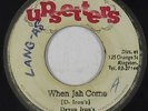 Roots Reggae 45 - Devon Iron's - When Jah Come - Upsetters - mp3