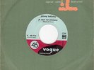 Johnny Hallyday SP 45 Tours Vogue 45-776 Je veux me promener