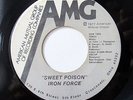 IRON FORCE-SWEET POISON /STAY ON AMERICAN MUTUAL GROUP RARE DEEP FUNK ROCK 45