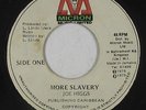 Roots Reggae 45 - Joe Higgs - More Slavery - Micron - mp3