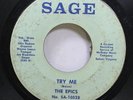 Hear  Northern Soul Rare Viriginia Unknown 45 The Epics - Try Me / Hold On, I'M