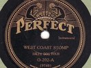 78rpm – Salty Dog Four (Red Devils) – West Coast Stomp – Perfect O-202 – E/E+