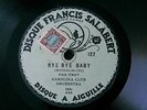 Carolina Club Orchestra  Bye Bye Baby French Salabert 240