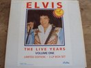 ELVIS PRESLEY - THE LIVE YEARS VOLUME ONE - 3 LP LTD BOX SET Rock n Roll SUPERB