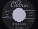 LITTLE DAVID & GIANTS: Rock-in Robin / I'll Always Love You 45 (hint of ink ret