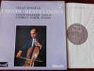 PHILIPS SAL 3460 CHOPIN MENDELSSOHN CELLO S'S LP STARKER EX (1963) HI-FI MAROON