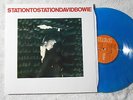 David Bowie m- EEC re-issue clear blue marble vinyl LP Station to Station