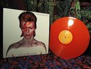 MINT  UK LTD ED = RED-ORANGE WAX   DAVID BOWIE - Aladdin Sane  1973 GLAM PSYCH