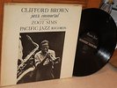 Clifford Brown Immortal Zoot Sims  Original Pacific Jazz  DG
