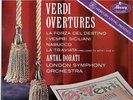 ANTAL DORATI / Verdi Overtures / Original Mercury SR 90156, CTFR-4 Color-Back