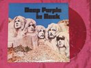 DEEP PURPLE - IN ROCK - RARE 7tr LP - CZE 1991 - SPLATTER VINYL