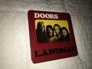 THE DOORS LA Woman LP EX Original Jim Morrison Die-Cut Cover Elektra
