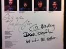 DIRE STRAITS 1978 Autographed LP Signed By All Four Original Members Knopfler