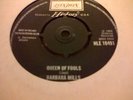 QUEEN OF FOOLS - BARBARA MILLS BRIT RE- ISSUE  EX COND