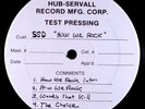 TEST-PRESS SSD-How We Rock LP HARDCORE PUNK JERRYS KIDS