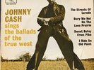 JOHNNY CASH Sings The Ballads Of The True West RARE OZ EP