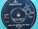 THE QUIET FIVE WHEN THE MORNING SUN DRIES THE DEW OG UK PARLOPHONE 7