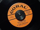 45 RPM Repro, Lonesome Train. The Johnny Burnette Trio. Coral 9-61758