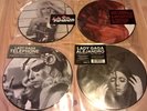 LADY GAGA - 4 X 7in PIC DISCS   Bad Romance / Paparazzi /Alejandro / Telephone
