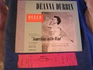 Deanna Durbin/Something in the Wind/OST/2 78s/Decca Album A-601/NEW OLD STOCK*
