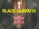 Black Sabbath- Paranoid/ Iron Man 45 7 inch picture disc UK press NM