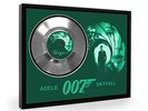 Adele Skyfall Framed Silver Disc Display Vinyl (C1)