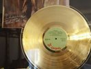 Autographed Jethro Tull Ian Anderson Aqualung gold record 1971 signed