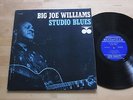 Big Joe Williams - Studio Blues LP Delta Blues Bluesville Mono Willie Dixon RVG