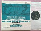 MELOS ENSEMBLE  Schoenberg/Berg   ORIG L'Oiseau-Lyre SOL-282 UK-1965 LP NM