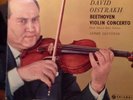 David Oistrakh Beethoven Violin Concerto in D Maj Sax 2315 Blue/silver Stereo NM
