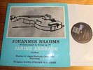 Janine ANDRADE Brahms Violin Concerto LP MUSICA ET LITERA