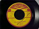 LEO BAXTER No Longer Wanted/Nights Without You RARE R&B ROCKER 45 on DUKE Hear