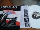 A NEW KIND OF ARMY LP: ANTI-FLAG 2005, White Colored Vinyl w/ Insert- Ex / Ex