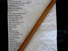 PAUL MCCARTNEY STAGE USED SETLIST + DRUMSTICK - LONDON O2 CREW STAFF PASS