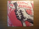 CANTOS DE REBELDIA CHILE FOLK VIOLETA PARRA ROBERTO  LONQUIMAY NICANOR LP