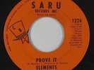 Northern Soul 45 - Elements - Prove It - Saru - mp3