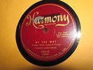 GOLDEN GATE ORCHESTRA HARMONY 78 RPM RECORD 983 BY THE WAY